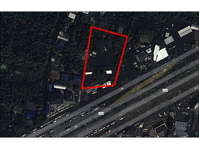 ขายที่ดิน ติดถนนนครอินทร์ พระราม 5 ตรงข้ามศูนย์รถ HONDA, TESCO LOTUSเนื้อที่ 3 ไร่