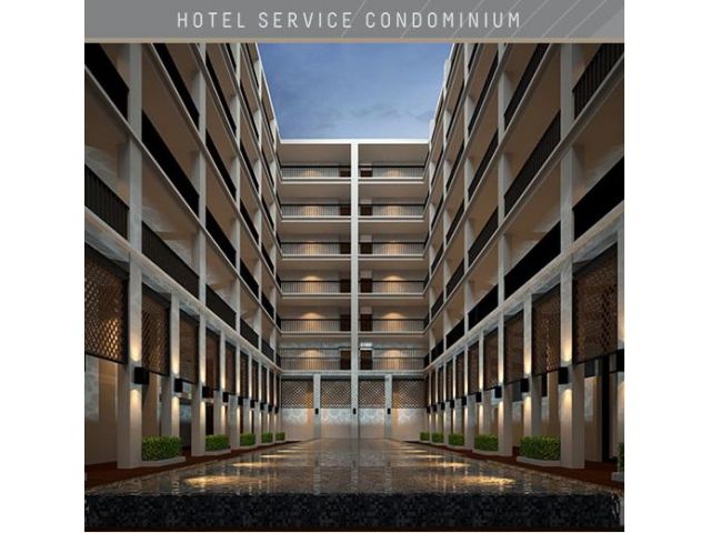 ขายดาวน์ Hotel service condominium เหมาะสำหรับการลงทุนสร้างเสร็จปี 58