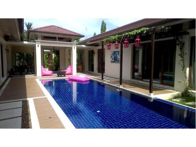 ขายบ้าน Modern Thai Style pool villa (Phuket Boat Lagoon)