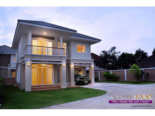 ขาย บ้านจัดสรรเชียงใหม่ บ้านสร้างเสร็จ พร้อมโอน โครงการ เดอะลากูนน่าโฮม The Lagunahome Chiangmai