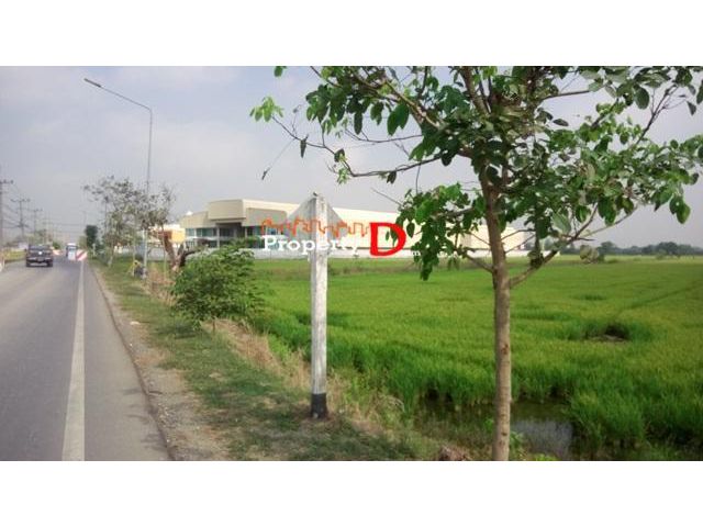 ขายที่ดิน 8-0-86 ไร่พื้นที่สีเขียวเยื้องกับบริษัทไทยคมฝั่งตรงข้ามวัดบ่อเงินอำเภอลาดหลุมแก้วปทุมธานี