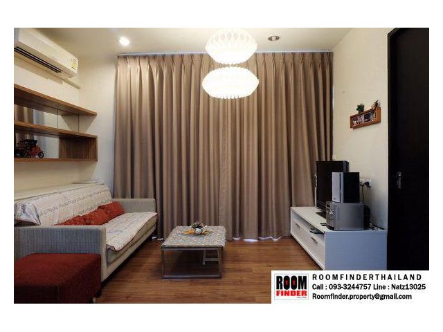 FOR RENT (สำหรับเช่า) Baan Klang Krung Siam-Patumwan / 2 beds 2 baths / 68 Sqm.**36,000** Fully Furnished. Nice Decorate