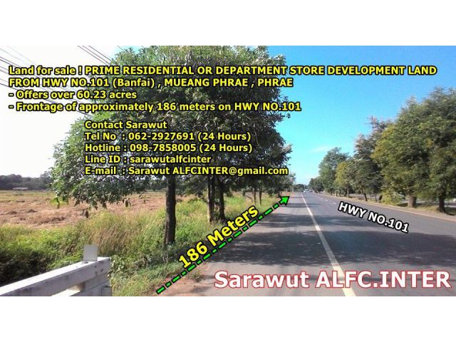 Land for sale ! PRIME RESIDENTIAL OR DEPARTMENT STORE DEVELOPMENT LAND HWY NO.101