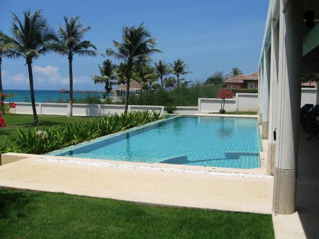 Modern Design 5 Bedroom  Beach Front Villa for Sales in Natai Beach ( Phang-Nga )