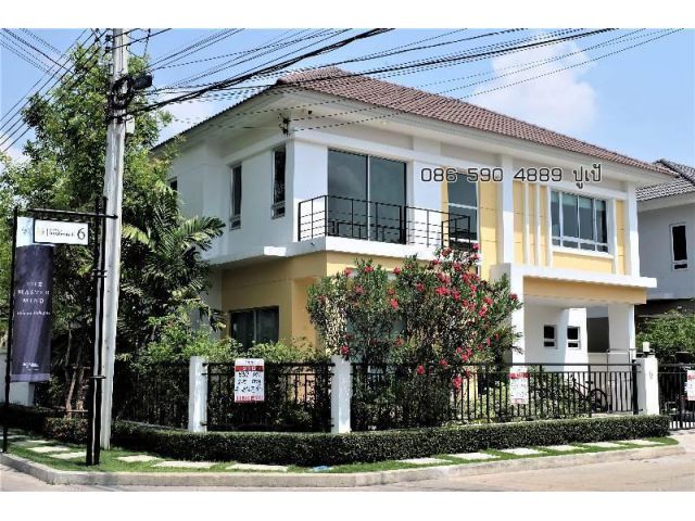 ขาย บ้านเดี่ยว 2 ชั้น หมู่บ้าน Life Bangkok Boulevard รามอินทรา ใกล้รถไฟฟ้าสายสีชมพู พื้นที่ 54 ตรว. เพียง 9.8 ล้าน โทร ปูเป้ 086 590 4889