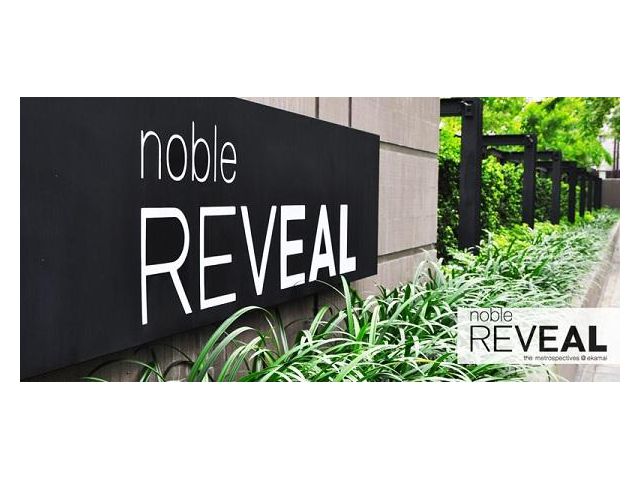 NOBLE REVEAL for sale. 200 meters from BTS Ekkamai (Studio, 31.00 sqm, 22,000 Baht per month)