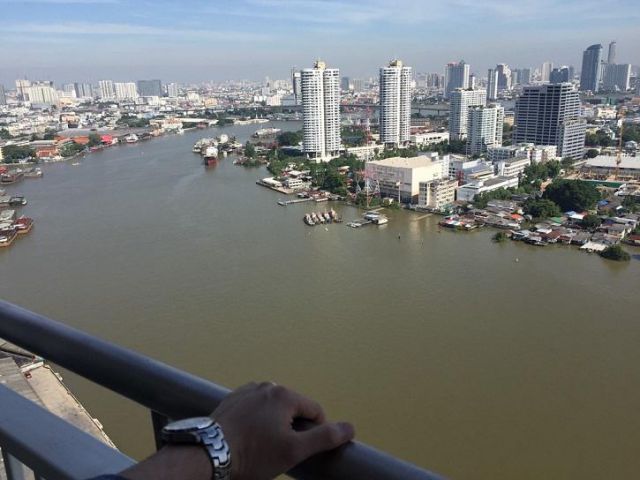sale ด่วน วิวแม่น้ำแบบ Panorama 180องศา เห็นวิวแม่น้ำทั้ง ซ้ายและขวาชัดเจน และเห็น ตึกมหานคร State tower , Asiatique ชัด