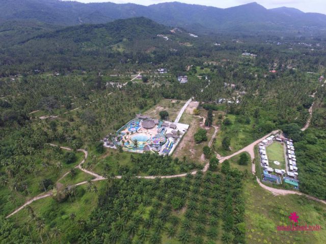 ขายที่ดินเนินเขา เกาะสมุย 17 ไร่ โฉนด ตำบล-แม่น้ำ Maenam Chanote Land For Sale Koh Samui
