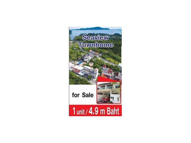 Townhome 4.9mb Chalomgbay Seaview panoramic with builtin furniture