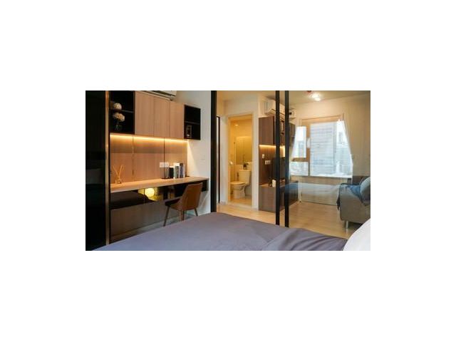 For rent Life Asoke beautiful new built in unit 29 sqm next mrt airportlnk Makasan