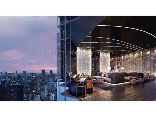 ขายดาวน์ คอนโด Life  Asoke-Rama 9 ชั้นสูง 40+ ตึก B วิวมักกะสัน