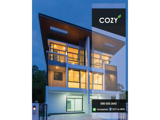 ขายบ้านแฝด Cozy by BNTD ทำเล นาคนิวาส37 แยก1-6