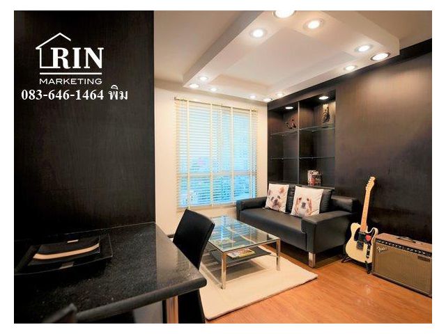 (R054-027) Condo for Sale One Ladprao 15 by Sansiri size 34 Sq. 1 Bedroom on 7th Floor.