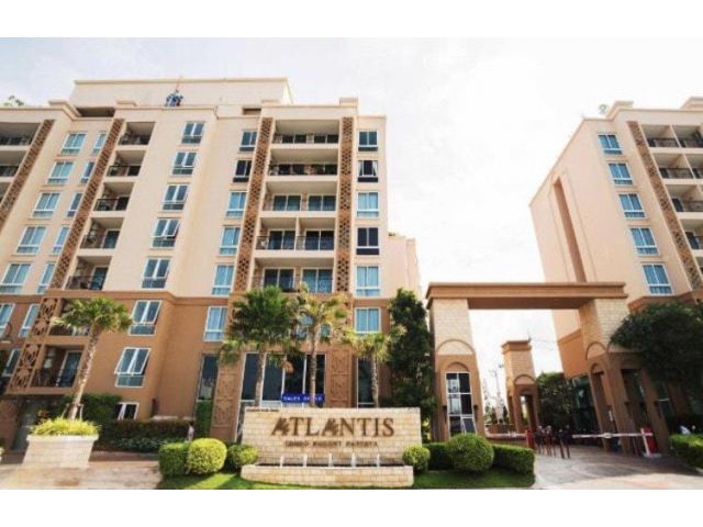 ขายหรือให้เช่า คอนโดแอตแลนติสพัทยา Atlantis Condo Resort นาเกลือ ชลบุรี