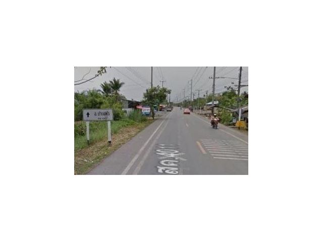 ขายที่ดิน8ไร่ติดถนนบ้านแพ้ว-กระทุ่มแบน สค4011 แปลงน้อยๆราคาไม่แพง (ขายเอง)