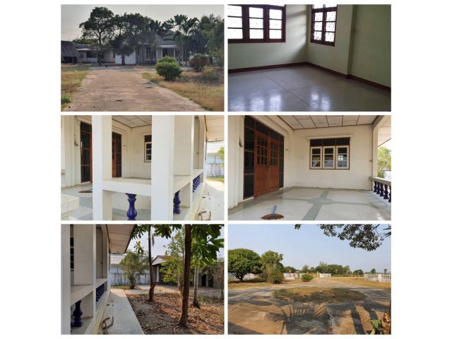 บ้านพร้อมที่ดิน 1ไร่ 3งาน 24ตรว. ยกแปลง 2.5 ล้านบาท ติดคลอง บรรยากาศดี