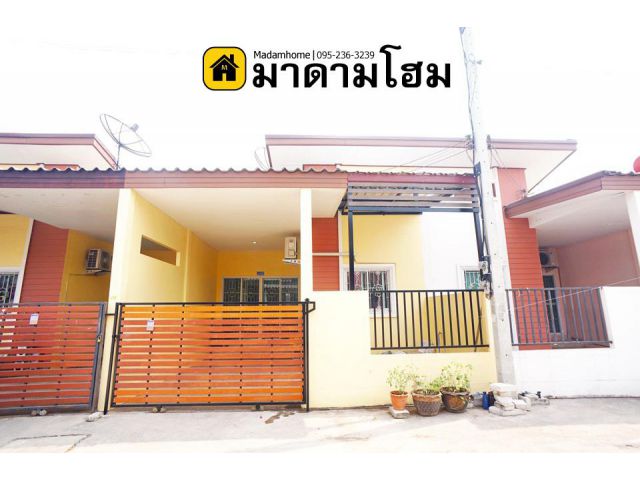 หมู่บ้าน บีเคลัคกี้โฮม 1 ใกล้นิคมโรจนะอยุธยา บ้านมือสองอยุธยา มาดามโฮมอยุธยา