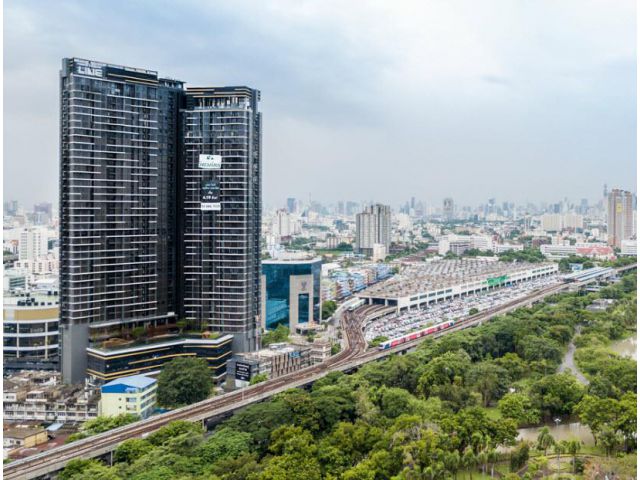 ขายห้องชุดในคอนโด เดอะไลน์ จตุจักร – หมอชิต  ชั้นที่.40 เนื้อที่ 44.63 ตร.ม ขาย 8.9 ล้าน