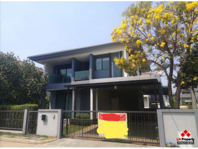 ขายด่วนบ้านเดี่ยว 4 นอน 3 น้ำ บุราสิริวงแหวนอ่อนนุช ใกล้สนามบิน