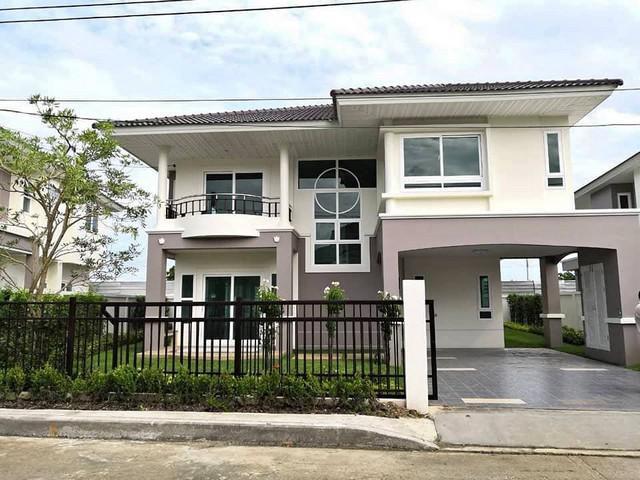 H32ให้เช่า บ้านเดี่ยวโครงการศุภาลัย ไพรด์บางนา-ลาดกระบัง ที่ดิน 82.8 ตร.ว.พื้นที่ใช้สอย 233 ตรม เป็นบ้านใหม่ 30,000 เดือ