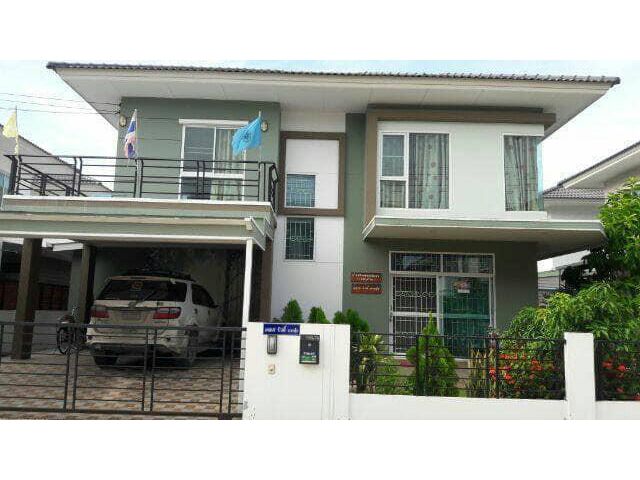 H31บ้านเดี่ยว เดอะทรัสต์​  2ชั้น ขนาด 51 ตรวา 3นอน 3 น้ำ ตกแต่งครบ แอร์ 5ตัว  4500000บาท