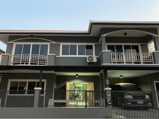 H34 ให้เช่าบ้านเดี่ยว 2 ชั้น หมู่บ้านทิพย์มงคล ซอยสุขุมวิท 101/1 ตกแต่งพร้อมอยู่ ใกล้ BTSอุดมสุข 50,000 บาทต่อเดือน