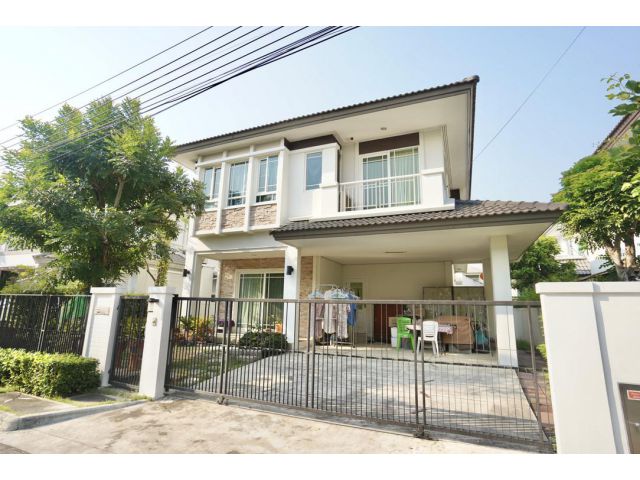 ขายบ้านเดี่ยวสองชั้น มัณฑนา รามอินทรา-วงแหวน (Manthana Ramintra-Wongwaen) Type Lapis ขนาดที่ดิน 56 ตร.ว.บ้านสวยพร้อมอยู่