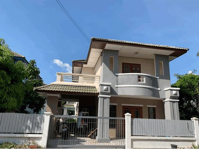 H37ขายบ้านเดี่ยว หมู่บ้านตวันนาวิลล์ ถนนรังสิต-นครนายก  52ตรว.  2ชั้น 3นอน 2น้ำ  1โถงใหญ่   ราคา2,500,000 บาท