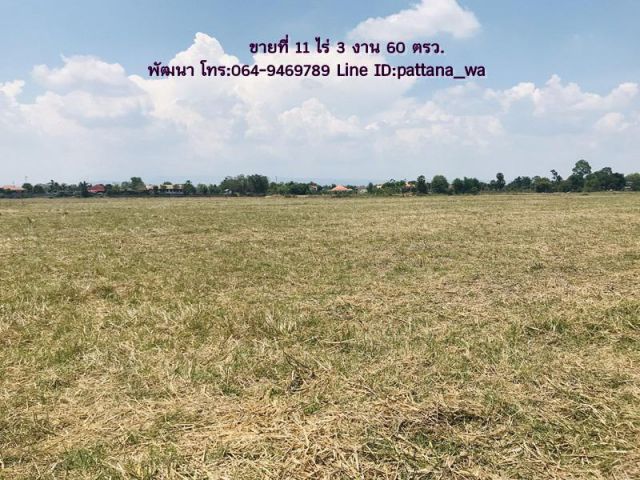 ️ขายที่หลังค่ายจักรพงษ์ ปราจีนบุรี ราคาถูก เนื้อที่ 11 ไร่ 3 งาน 60 ตารางวา