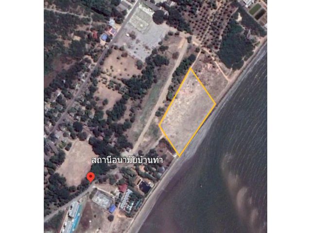 PS127 ขายที่ดิน 10 ไร่ ติดชายหาดชะอำ เพชรบุรี ใกล้ค่ายฝึกตำรวจ
