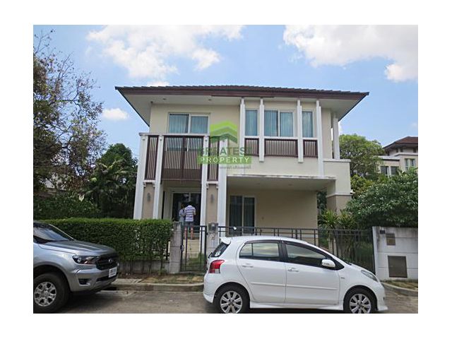 หมู่บ้าน เดอะ ซิตี้ 2 พระราม 5 ราชพฤกษ์ THE CITY RAMA 5 RATCHAPRUEK ขายด่วน บ้านเดี่ยว 2 ชั้น แปลงมุม ติดสโมสรคลับเฮ้าส์