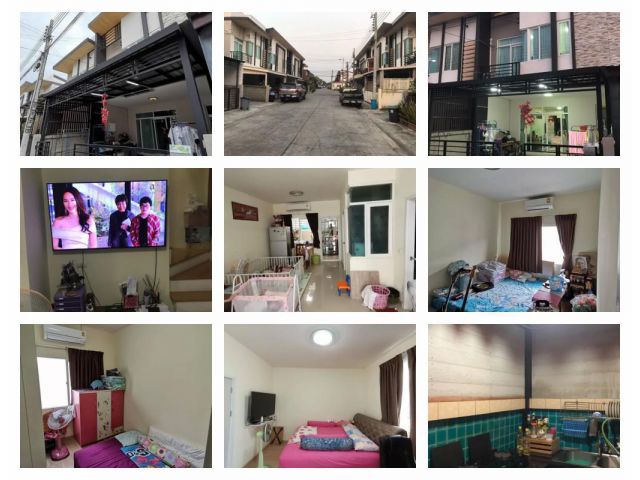 หมู่บ้านกัสโต้ ทาวน์โฮมรามคำแหง เขตมีนบุรี กรุงเทพมหานคร