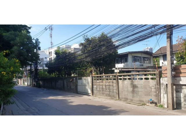 ขายที่ดินพร้อมสิ่งปลูกสร้าง ทำเลสุขุมวิท50 (ซอยสวัสดี4) เส้นเมนติดถนน 2 ด้าน ใกล้ BTS อ่อนนุช ใกล้แม่น้ำเจ้าพระยาเนื้อที่ 271.9 ตารางวา