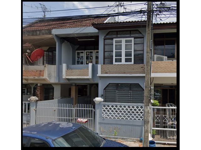 รหัสทรัพย์  7872 ทาวน์เฮ้าส์ หมู่บ้านแฮปปี้แลนด์ทาวน์เฮ้าส์   ใกล้เดอะมอลล์บางกะปิ