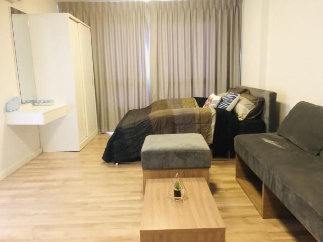 รหัสทรัพย์  7989 ดีคอนโด แคมปัส รีสอร์ท รังสิต Dcondo Campus Resort Rangsit  ห้องพักพร้อมอยู่