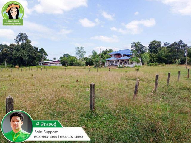 ที่ดินแปลงสวยสำหรับสร้างบ้าน บ้านนิคม-ดงแสนสุข ถมแล้ว 400,000 บาท