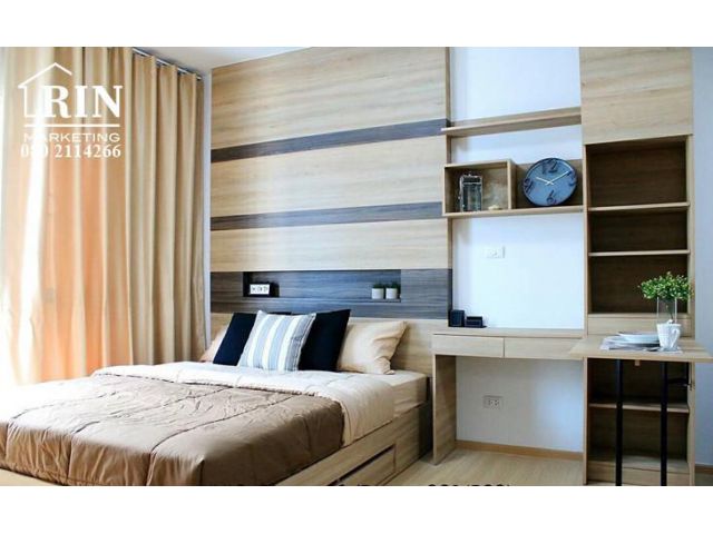 R039-087  ขายด่วน ถูกมาก !! คอนโด Unio จรัญฯ3 ใกล้รถไฟฟ้า แต่งสวย เฟอร์ฯบิ้วอิน พร้อมอยู่(คุณเจี๊ยบ 080-2114266)