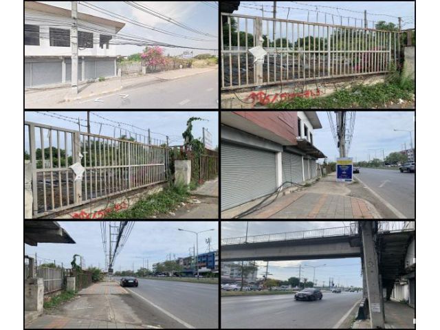 ขายด่วน ที่ดินพร้อมสิ่งปลูกสร้าง เป็นอาคารพานิชย์ แปลงสวย ติดถนนสาย307 ปทุมธานี