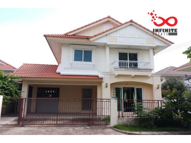 ขายบ้านเดี่ยว 2 ชั้น หมู่บ้านเพอร์เฟค พาร์ค สุวรรณภูมิ เฟส 2 ถนนร่มเกล้า ใกล้รถไฟฟ้าสายสีส้ม