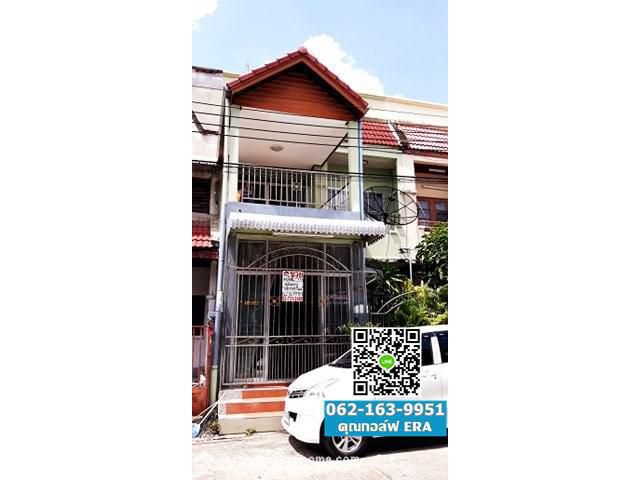 ขายบ้านทาวน์เฮ้าส์ ถ.โพธิ์แก้ว4 ม.ยลประภา ตกแต่งต่อเติมเต็ม สภาพสวยพร้อมอยู่ ใกล้ห้างเดอะมอลล์บางกะปิ พื้นที่25.5ตรว.