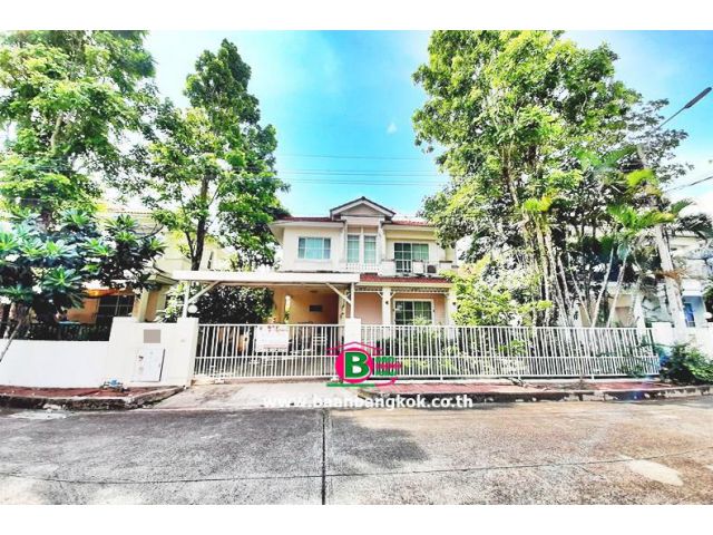 บ้านเดี่ยว 2 ชั้น โครงการ ชัยพฤกษ์ เทพารักษ์ เนื้อที่ 60.2 ตรว. มี 3 ห้องนอน 2 ห้องน้ำ ถนนเทพารักษ์ บางพลี สมุทรปราการ