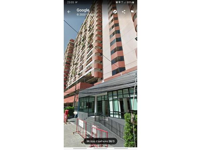 ขายคอนโดย่านบางกะปิใกล้แยกลำสาลี วิวเมือง