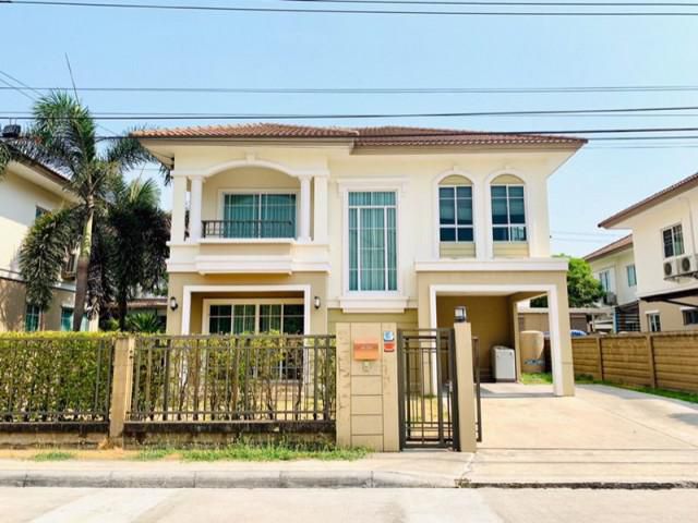 รหัสทรัพย์  8030 บ้านเดี่ยว  โครงการภัสสร27 ซอย สน.ประเวศ  ใกล้ทางด่วน