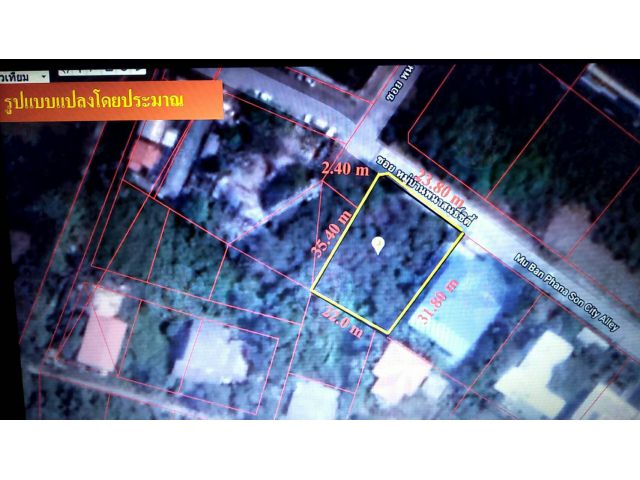 ขายที่ดินถมแล้วในหมู่บ้านพนาสนธิ์ โรงพยาบาลเปาโล ศรีนครินทร์ 211 ตารางวา