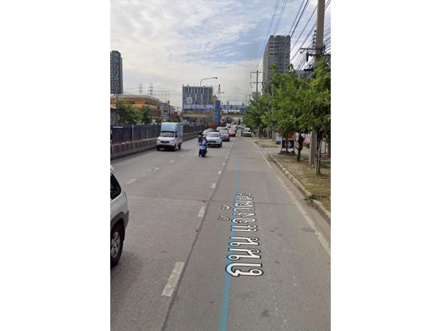 ขายที่ดินเปล่าเนื้อที่ 9-0-07 ไร่ ติดถนนแจ้งวัฒนะ หน้ากว้างติดถนนแจ้งวัฒนะ 100 ม.