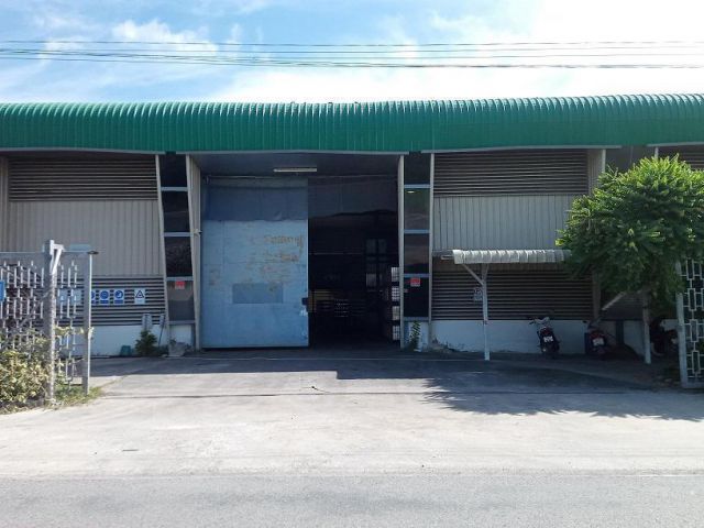 ห้เช่าโรงงาน/โกดัง 700 ตรม. ตั้งอยู่ในซอยโรงไฟฟ้าบางประกง ฉะเชิงเทรา