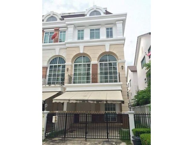 ให้เช่าทาวน์โฮม โครงการพลัส ซิตี้ พาร์ค หัวหมาก