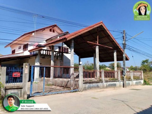 บ้านทำเลดี ใกล้โลตัสวาริน เนื้อที่ 94.3 ตร.ว./ราคา 2.5 ล้านบาท