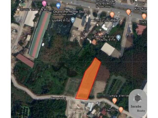 ขายที่ดิน บางพลับ นนทบุรี 1-3-0.0 ไร่