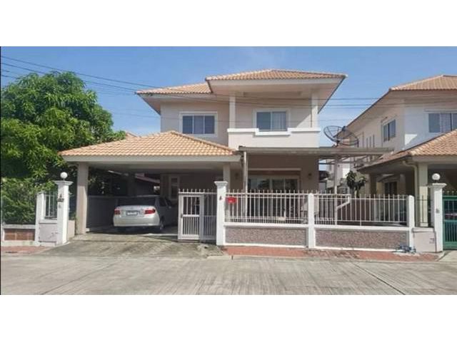 ขายบ้านเดี่ยว ต้นซอย หมู่บ้านธวัชพงศ์ บางบอน5
